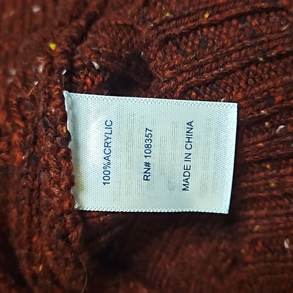 St. John's Bay - Asymmetrical Short Sleeve Poncho Pullover Sweater - S - Picture 9 of 9